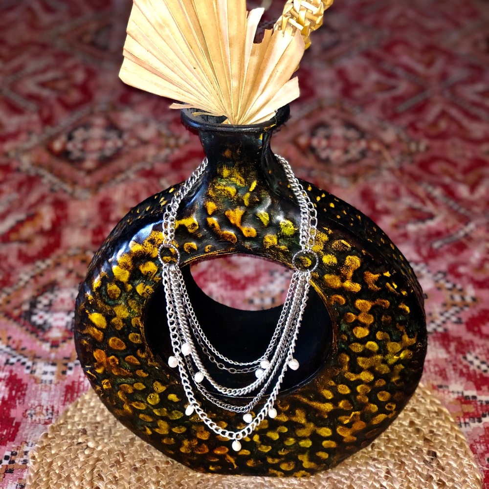 Stella And Dot Avery Silver Tone Necklace - Picture 4 of 10